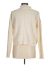 Shein 100% Acrylic Color Block Ivory Turtleneck Sweater Size M - photo 2