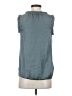 Ann Taylor LOFT Teal Sleeveless Blouse Size XS - photo 2