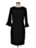 Donna Morgan Solid Black Cocktail Dress Size 8 - photo 1
