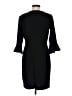 Donna Morgan Solid Black Cocktail Dress Size 8 - photo 2
