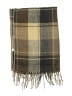 Unbranded 100% Acrylic Plaid Brown Scarf One size - photo 2