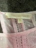 LoveShackFancy 100% Cotton Pink Short Sleeve Top Size XS - photo 7