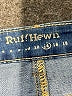 Ruff Hewn Graphic Blue Jeans Size 14 - photo 7