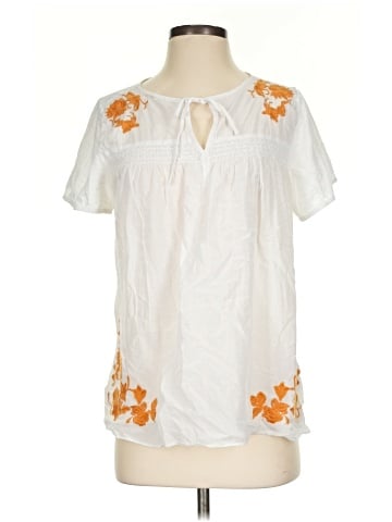 Ann Taylor LOFT Short Sleeve Blouse (view 1)