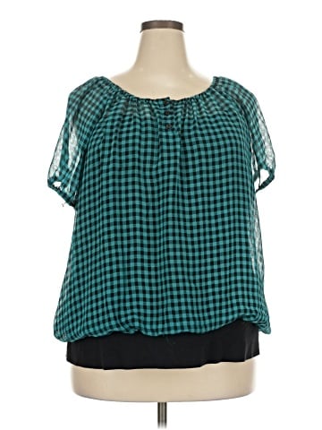 Lane Bryant Short Sleeve Blouse (view 1)