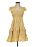 Assorted Brands Yellow Casual Dress Size S - photo 1