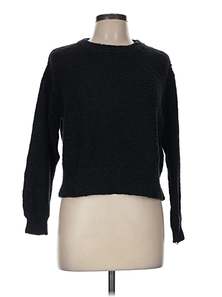Pre-owned Everlane Pullover Sweater In Black