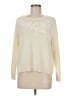 Talbots 100% Cotton Paisley Ivory Pullover Sweater Size M (petite) - photo 1