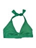 Mossimo Solid Green Swimsuit Top Size L - photo 1