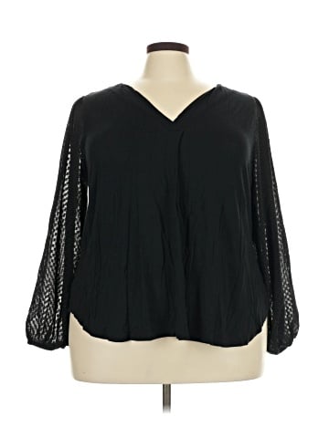 Lane Bryant 3/4 Sleeve Blouse (view 1)