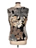 St. John Gray Sleeveless Blouse Size 12 - photo 2
