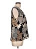 St. John Gray Sleeveless Blouse Size 12 - photo 4