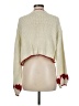 Flat White Hearts Ivory Pullover Sweater Size M - photo 2