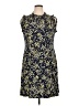 Tommy Hilfiger Floral Blue Cocktail Dress Size 16 - photo 1
