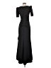 Xscape Solid Black Cocktail Dress Size 4 - photo 2