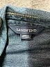 Lands' End 100% Baumwolle Solid Blue Long Sleeve Button-Down Shirt Size 12 - photo 7