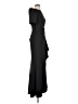 Xscape Solid Black Cocktail Dress Size 4 - photo 4