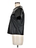 Sincerely Jules 100% Polyurethane Black Short Sleeve Top Size L - photo 5