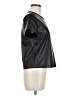 Sincerely Jules 100% Polyurethane Black Short Sleeve Top Size L - photo 4