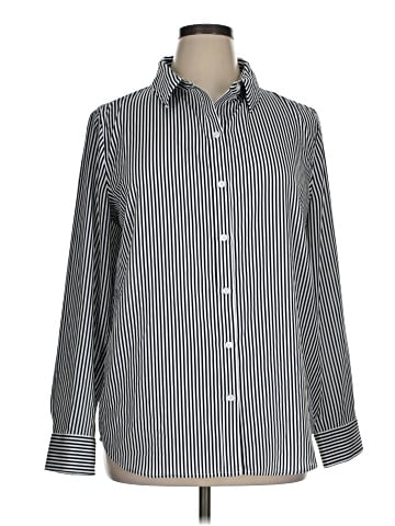 DKNY Long Sleeve Blouse (view 1)