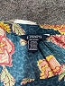 Chaps 100% Polyester Blue Short Sleeve Blouse Size XXL - photo 7