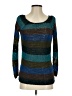 Theory Color Block Teal Pullover Sweater Size S - photo 1