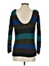 Theory Color Block Teal Pullover Sweater Size S - photo 2