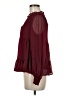 Greige 100% Polyester Burgundy Long Sleeve Blouse Size M - photo 5