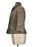 Coldwater Creek Animal Print Tan Gold Blazer Size 14 - photo 5