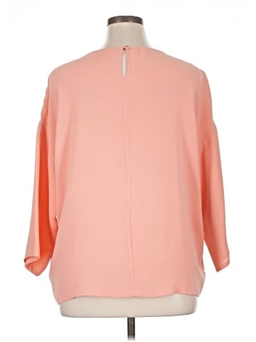 Lafayette 148 New York 3/4 Sleeve Blouse (view 2)