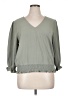 Maurices 100% Polyester Green 3/4 Sleeve Blouse Size XL - photo 1