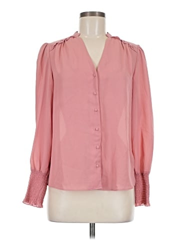NANETTE Nanette Lepore Long Sleeve Blouse (view 1)