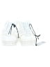 Gucci White Ivory Rubber Slides Size EU (IT) 39 / US 9 - photo 2