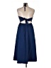 Unbranded 100% Polyester Solid Blue Cocktail Dress Size XL - photo 2