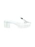 Gucci White Ivory Rubber Slides Size EU (IT) 39 / US 9 - photo 1