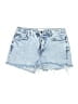FRAME 100% Cotton Blue Denim Shorts Size 30 waist - photo 1