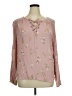 Pink Republic Pink Long Sleeve Blouse Size XL - photo 1