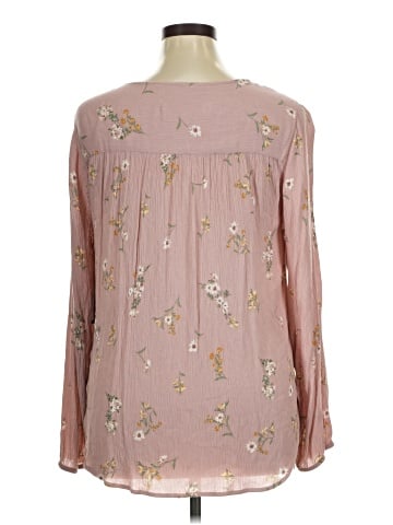 Pink Republic Long Sleeve Blouse (view 2)