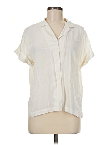 Banana Republic Factory Store Short Sleeve Blouse (view 1)