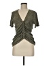 MICHAEL Michael Kors Gray Short Sleeve Top Size M - photo 1