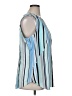 The Limited Blue Sleeveless Blouse Size 1X - photo 4
