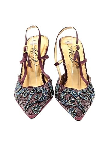 Midnight Velvet Heels (view 2)