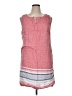 Talbots Stripes Red Pink Casual Dress Size 14 - photo 1