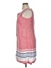Talbots Stripes Red Pink Casual Dress Size 14 - photo 5