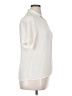 Alicia 100% Polyester Ivory Short Sleeve Blouse Size 16 - photo 4