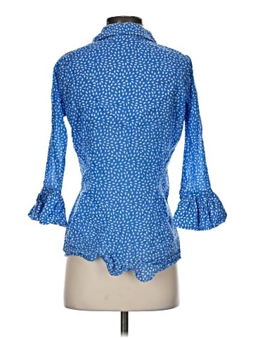 Gretchen Scott Designs 3/4 Sleeve Button-Down Shirt (view 2)