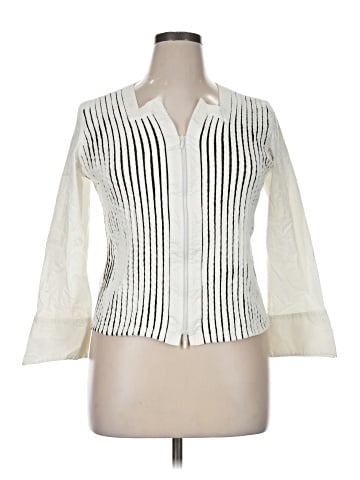 Samuel Dong by Dons Collection 3/4 Sleeve Button-Down Shirt (view 1)