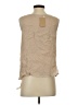 Aspiga 100% Viscose Gold Sleeveless Blouse Size S - photo 2