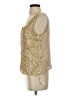 Aspiga 100% Viscose Gold Sleeveless Blouse Size S - photo 5