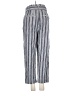 Madewell Stripes Silver Linen Pants Size 2 - photo 2